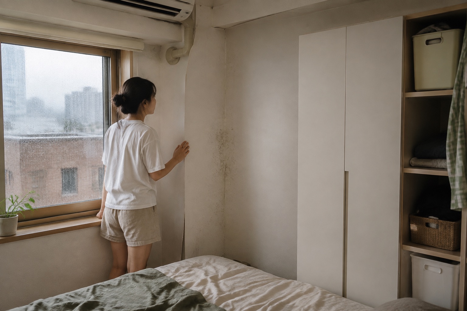 여름철 원룸 곰팡이, 어떻게 없애야 하나요? 부위별 제거법부터 습도 관리까지